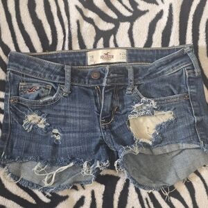 Hollister Low Rise Jean Shorts